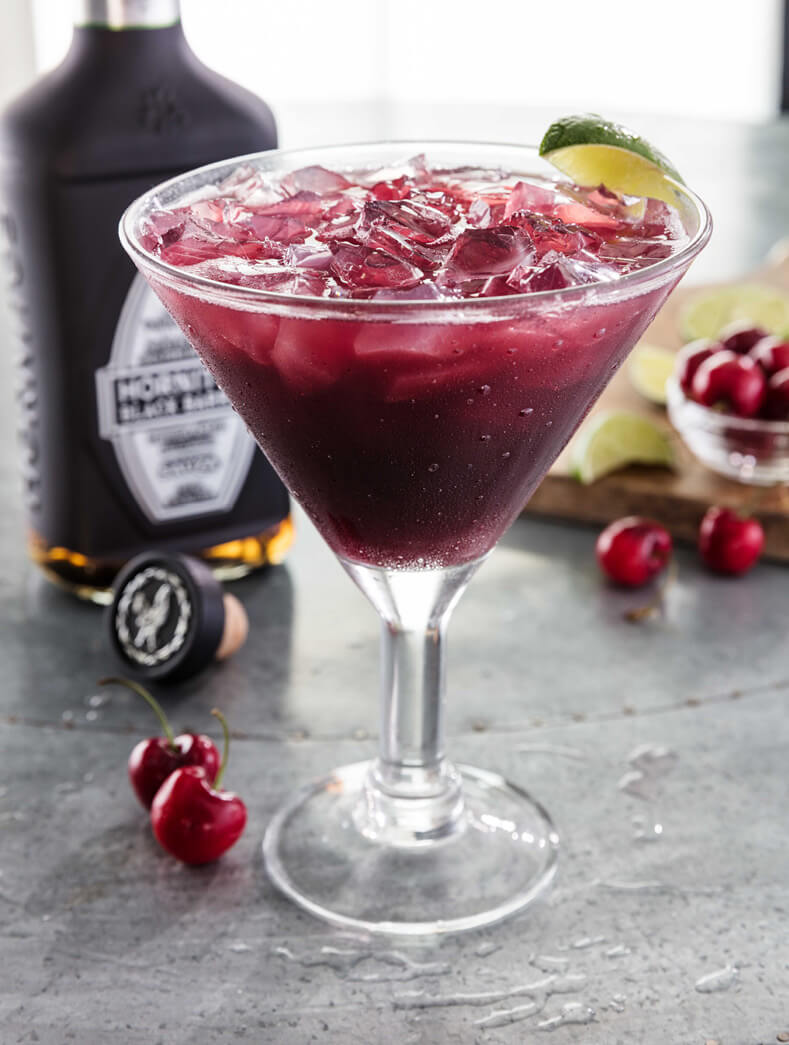 Chili's black barrel cherry margarita