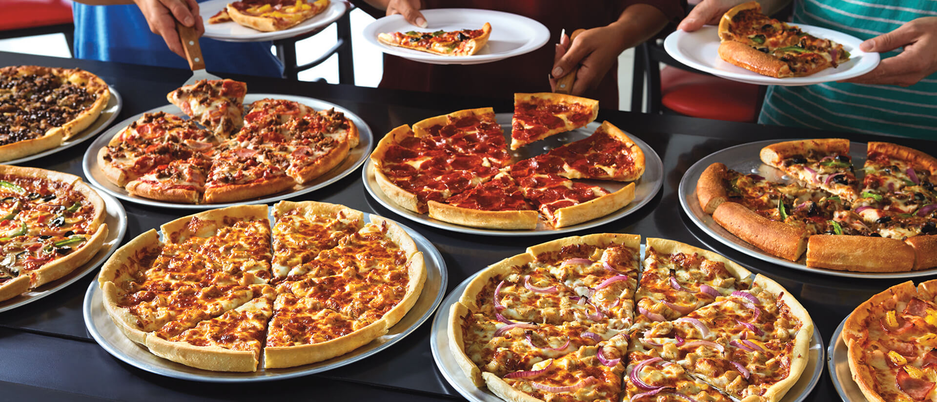 Pizza Inn buffet