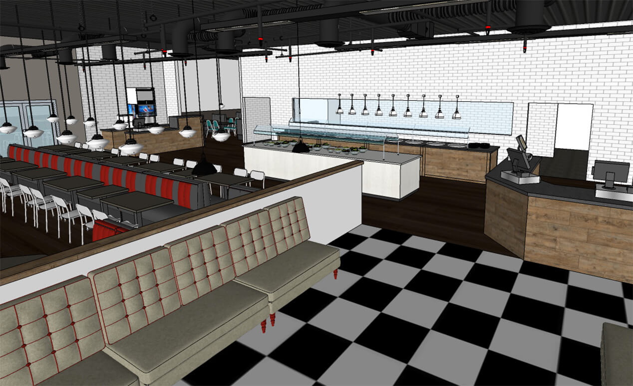 Pizza Inn interior