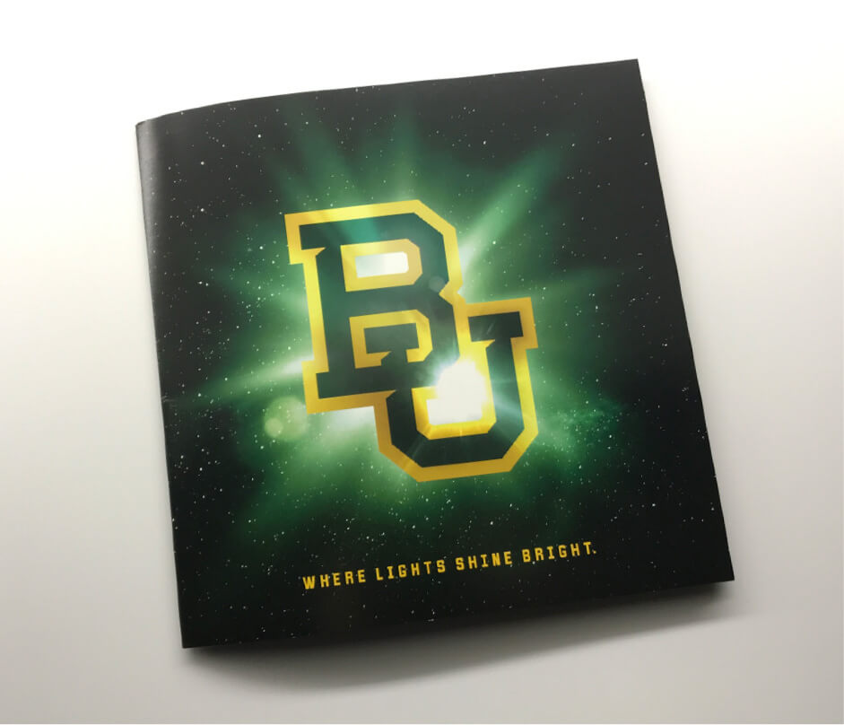 Baylor - Lights Shine Bright mailer