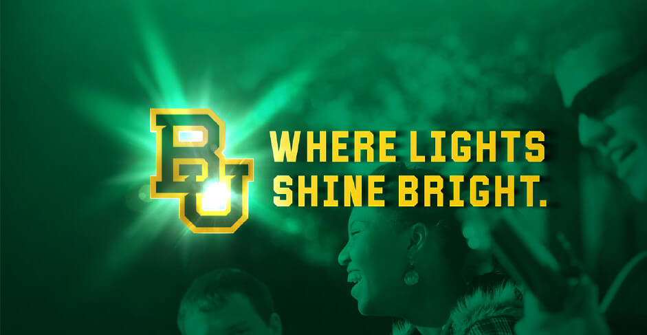 Baylor - Lights Shine Bright social