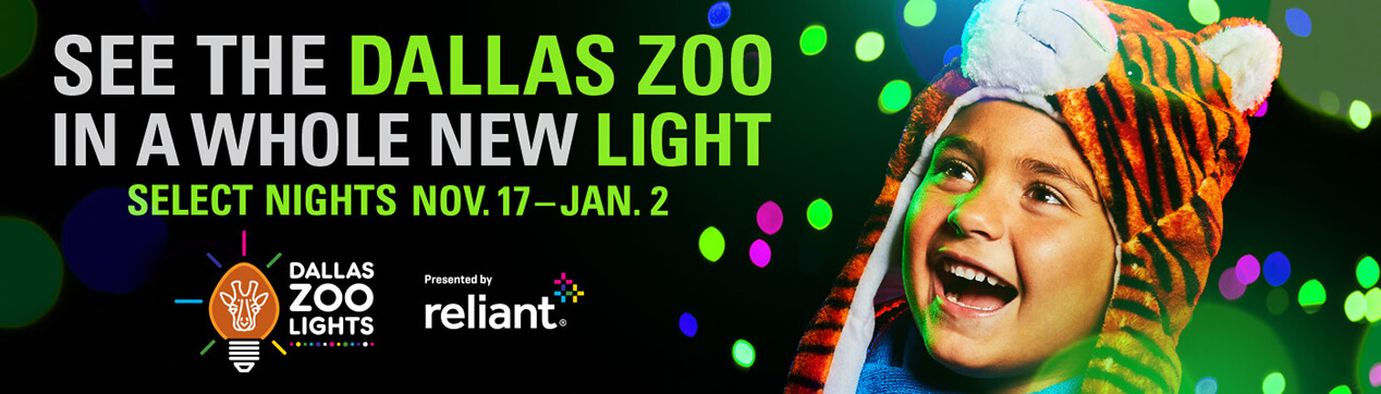 Dallas Zoo - Zoo Lights billboard