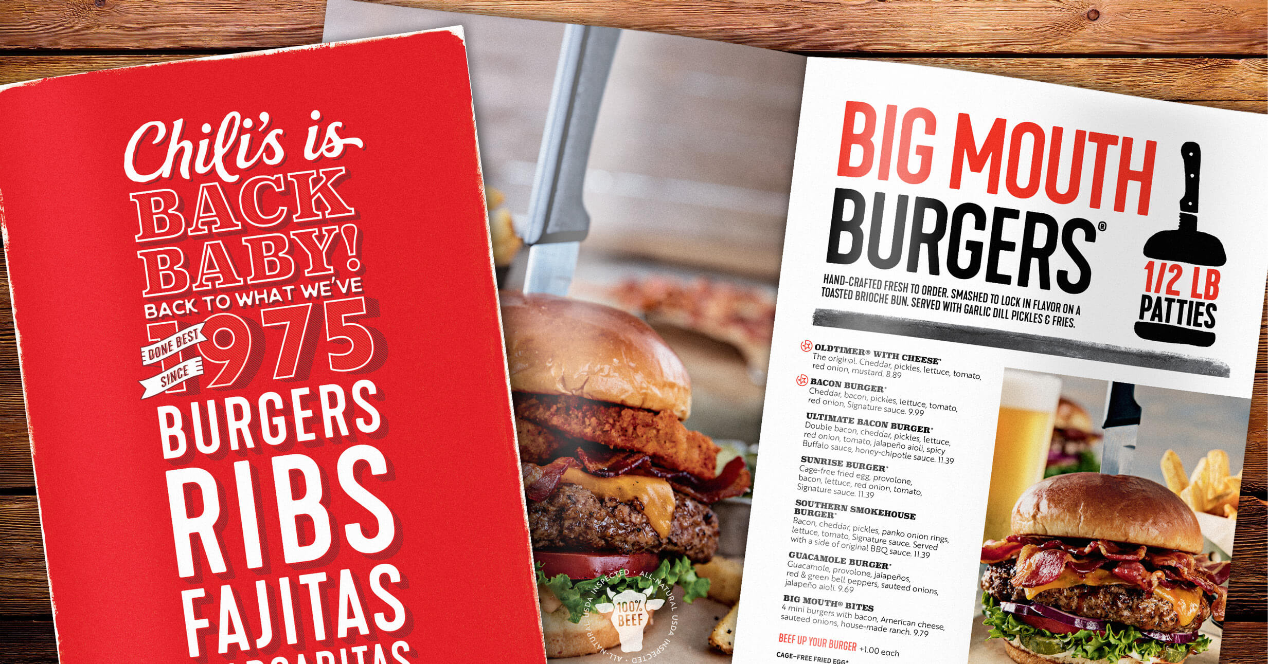Chili's menus