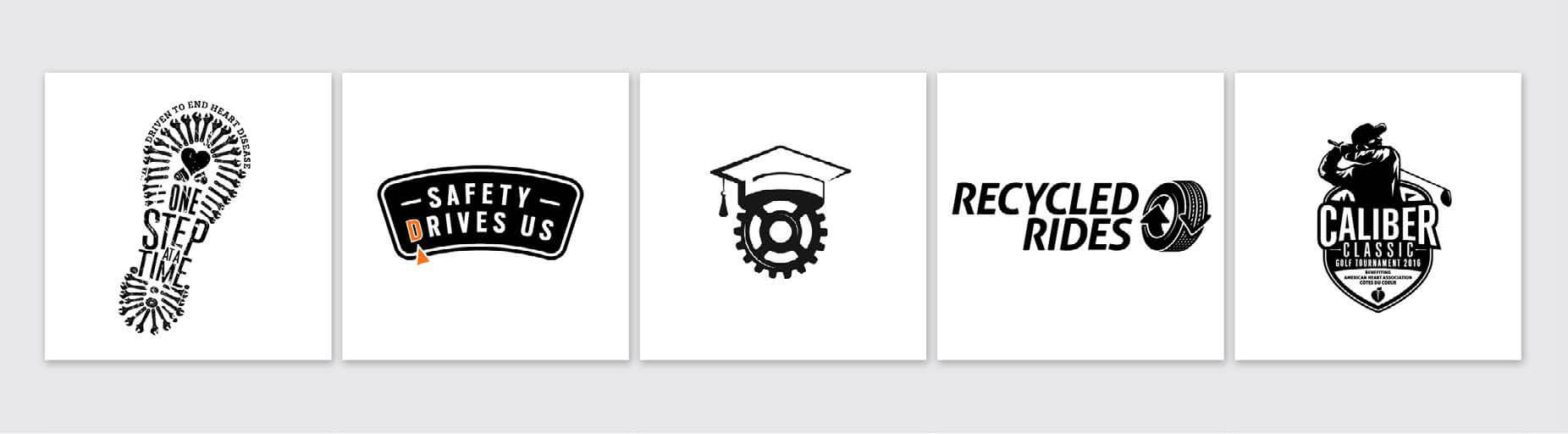 Caliber Collision logos