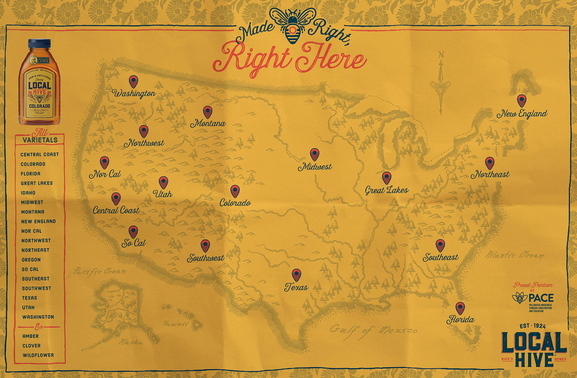Local Hive map
