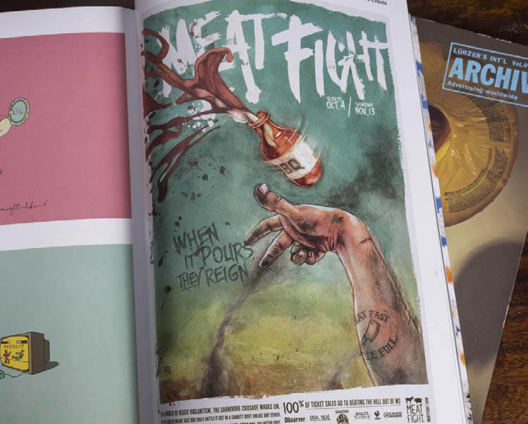 Meat Fight brochure